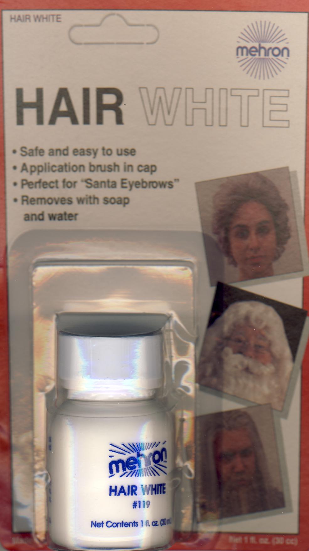 Mehron Hair White