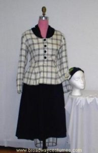 h3550 1950s woman suit
