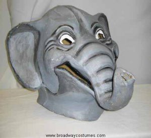 a0600 two-person elephant head