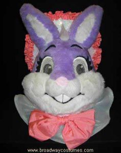 a2186 purple rabbit head