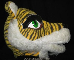 a2440 cartoon tiger head