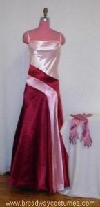 h3350 1930s woman evening gown