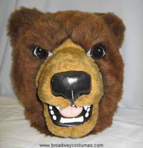 a0110 brown bear head