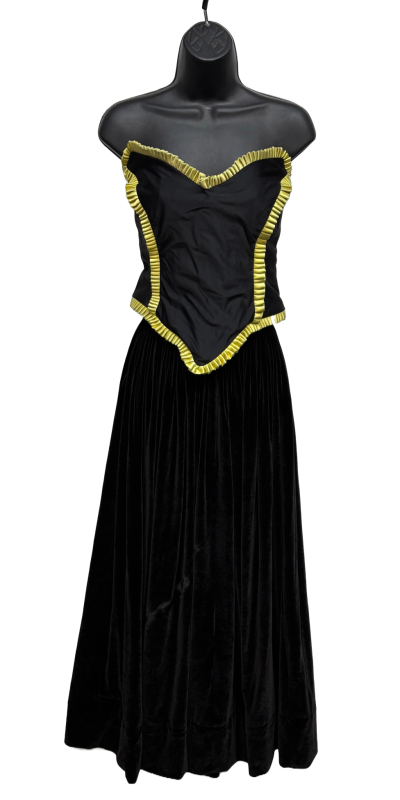 The Little Mermaid Ursula Top Yellow Trim | Broadway Costumes